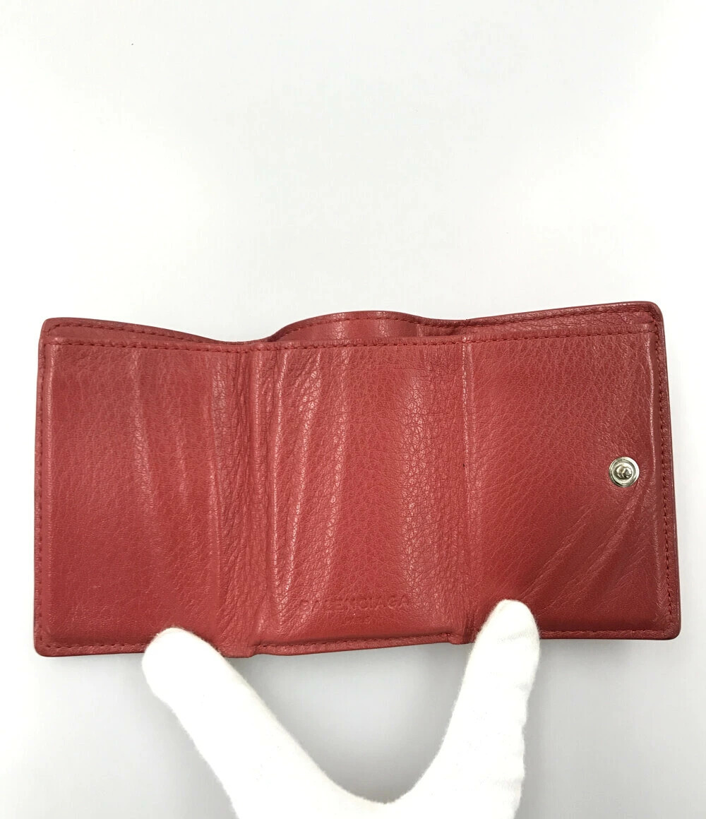 Balenciaga fold Tri Wallet Black